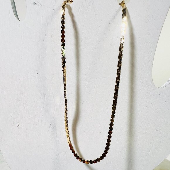 Bracelet Serpentine 7" Chain Trifarium Gold-tone Hi Quality 1955 TRIFARI New - Picture 1 of 7